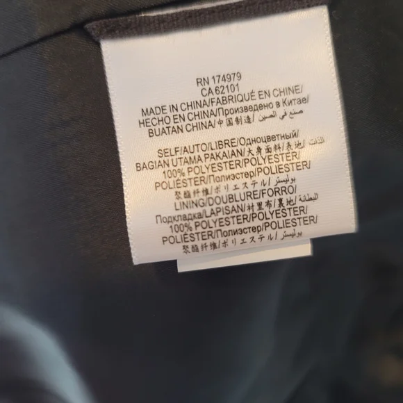 BCBGMaxAzria Black Satin Tassel-Tie Blazer Jacket, Size XXS - Picture 4 of 12